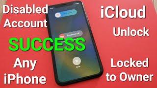 iCloud Unlock with Disabled Account️Any iPhone 4,5,6,Se,7,8,X,11,12,13,14 Locked to Owner Remove️