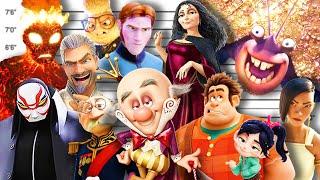 If ALL Modern Disney Villains Were Charged For Their Crimes (3D Disney)