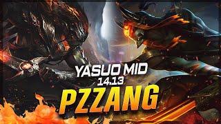 Pz ZZang - Yasuo vs Master Yi MID Patch 14.13 - Yasuo Gameplay