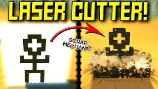 LASER CUTTER/PRINTER! [Spud Gun Update Ep 5] - Scrap Mechanic Gameplay