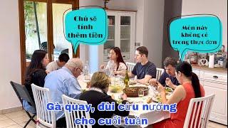 Lucas và chú chồng đến ăn cuối tuần, cuối bữa Mai kêu chú trả thêm tiền, Mai le cuộc sống ở Pháp