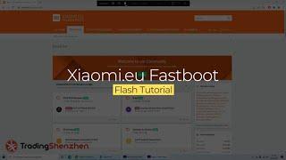 Xiaomi.eu Fastboot Rom Flash Tutorial - Questions and Installation - English
