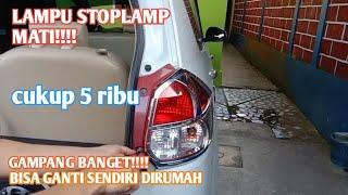 Cara ganti stoplamp Suzuki Ertiga yang mati gampang banget!!!