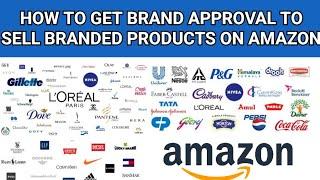 How To Get Brand Approval On Amazon | Brand Authorization Letter For Amazon