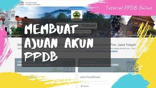 Cara Membuat Akun PPDB | SMA Negeri Jawa Tengah | PPDB 2021