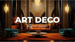 Modern Art Deco Interior Design: Evolution and Revival