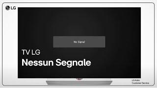 [LG TV] "No Signal" message appears on my TV