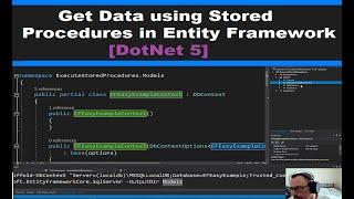 Stored Procedures in Entity Framework (Get Data using a SP) [DotNet5]