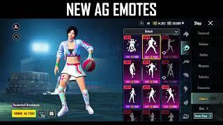 NEW AG EMOTES  PUBG MOBILE 3.7 UPDATE