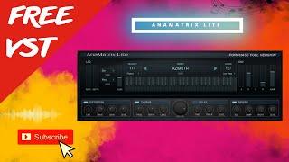 Free VST Synth - Anamatrix Lite Analogy