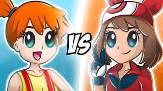 Misty VS May! Pokemon Anime Battle