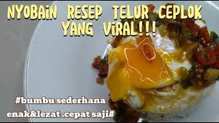 Resep telur ceplok yang viral