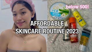 AFFORDABLE SKINCARE ROUTINE 2023 (PHILIPPINES) | Romaine Cruz