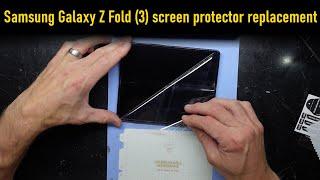 Samsung Z Fold (3) Screen Protector Replacement