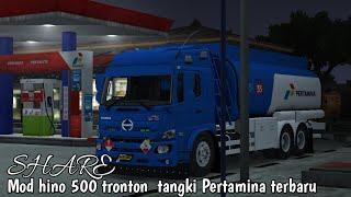 share mod Hino 500 tronton tangki Pertamina terbaru by SBN