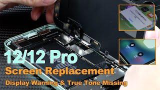 iPhone 12, 12 Pro Screen Replacement Tutorial Step by Step.