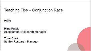 IELTS Teaching Tips I Conjunction Race