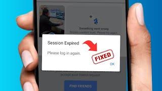 How To Fix Session Expired Please log in again Facebook 2024