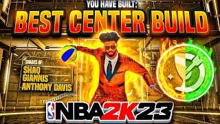 BEST CENTER BUILD in NBA 2K23! *GAME-BREAKING* DEMIGOD CENTER BUILD + THE BEST BADGES NBA 2K23!