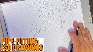 How to Read and Draw Piping Blueprints | Pipe-fitting ISO Drawing