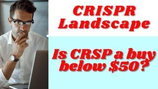 Crispr Landscape and how CRISPR Tx is still a good buy.