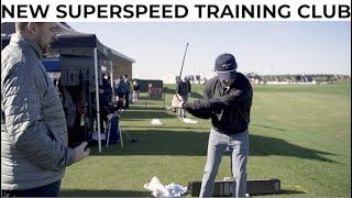 Testing Out The New SuperSpeed C Training Club W/ Golf Science Lab