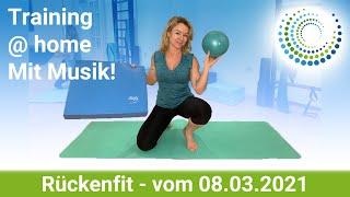 #rückenfit | Ganze Stunde, mit Musik #bauch #beckenboden #skoliose