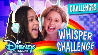 Whisper Challenge  | Ruth & Ruby's Sleepover | Disney Channel