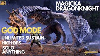 ESO : God Mode Magicka Dragonknight build guide -Easy sustain & solo anything  . Waking Flame DLC