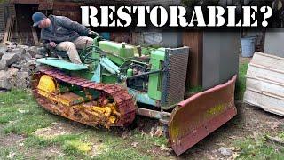 Could this be RESTORED? Abandoned for decades… a 1953 John Deere!