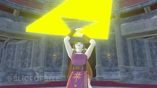 Zelda and the Power of the Triforce [Giantess Growth]