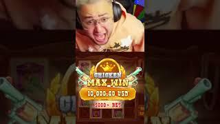 $10,000 MAX WIN on Chicken Rush!