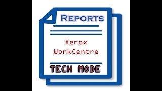 Xerox 3025 3215 3225 3315 3325 NI DN DNI TECH MENU configuration & supplies information