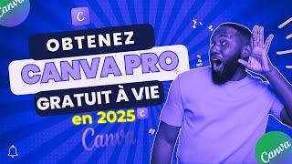 Comment Utiliser CANVA PRO GRATUITEMENT à vie et LEGALEMENT en 2025