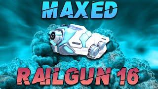 I Maxed Out My Railgun 16 - Mech Arena