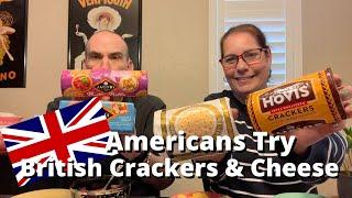 Americans Try British Crackers and Cheese | Hovis, Jacob's, Sage Derby