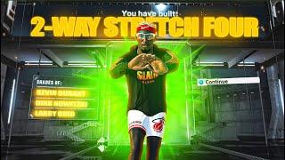 I FOUND THE BEST "STRETCH BIG" BUILD NBA 2K21!! BEST SHOOTING CENTER BUILD 2K21!