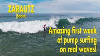 Zarautz - Dockstart Surf Foil is not a crime