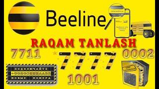 BEELINE dan onlayn raqam tanlash bron qilish | OLTIN RAQAMLAR