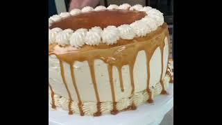 Salted Caramel Cake [recipe] - Delish by DASH Stand Mixer