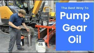 The Best Way To Pump Gear Oil That I Have Found