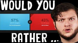 WOULD YOU RATHER! | DRINKING CAT PEE?! (Funny Moments)