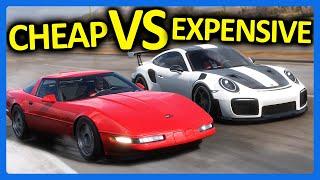 Forza Horizon 5 Online : Cheap vs Expensive Car Challenge!!