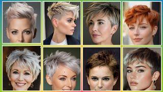 MOST demanding and homecoming short pixie haircut for ladies any ages 30-40-50 #trendyvideo