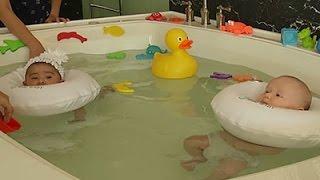 Houston Spa Offers Pampering, Swim Diapers