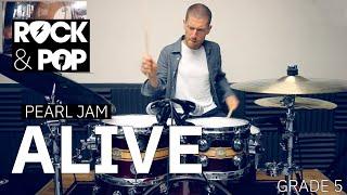 Drum Lesson: Grade 5 'Alive' - Pearl Jam (Trinity Rock & Pop Drums)