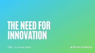 The need for innovation | Agile Education by Agile Academy