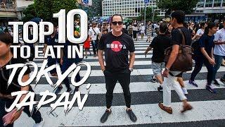 TOP 10 Things to Eat & Drink in Tokyo - Japan Travel Guide (Part 1) | SAM THE COOKING GUY 4K