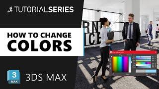 How to change colors of 3D People Models in 3ds Max | Renderpeople Tutorial