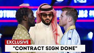 BREAKING: Turki Alalshikh CONFIRMS Terence Crawford vs Canelo Alvarez $600 Million MEGA FIGHT!